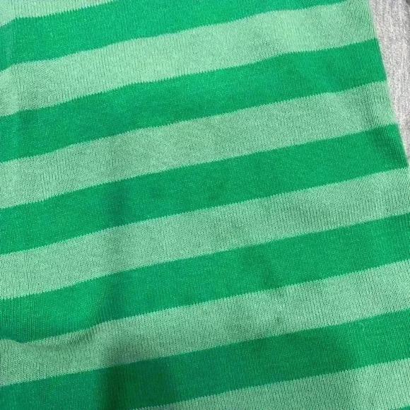 Hanna Andersson Green Stripped Pajamas size 85 size 2T​ - Picture 4 of 5